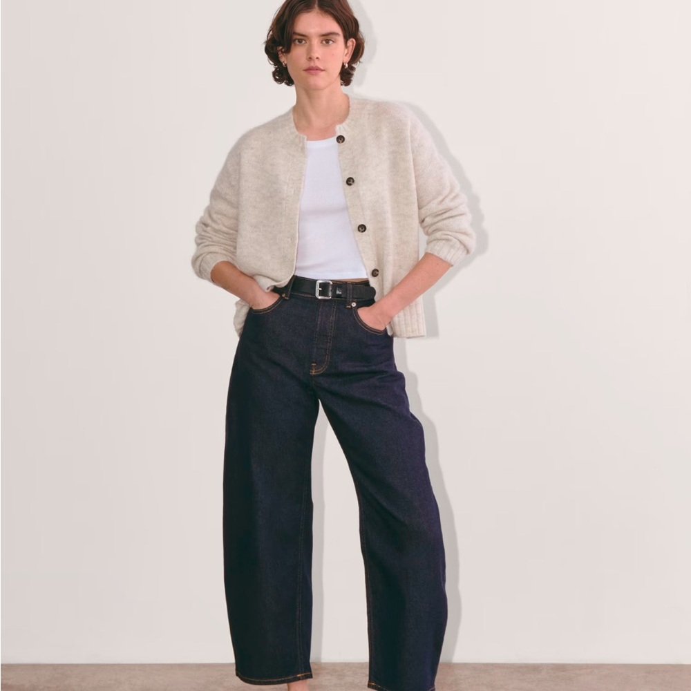 Everlane The Way High Curve Jean Size 29 Pure Blue